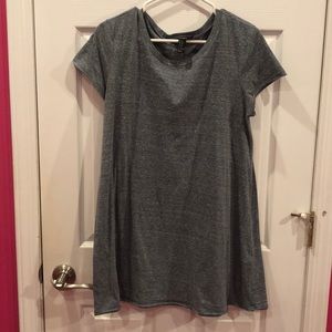 Grey tshirt dress